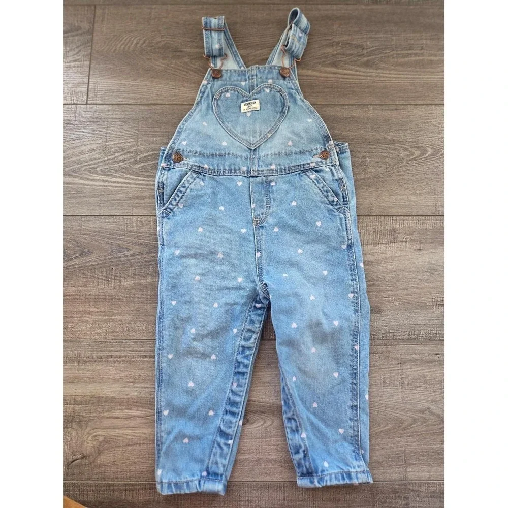 Oshkosh B'gosh baby girl overalls‎ 18 mos